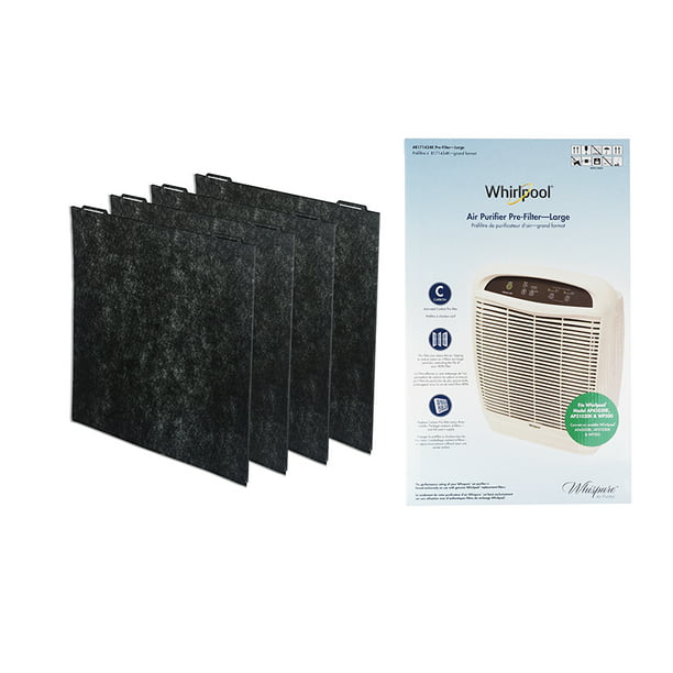 Active Extend Air Carbon Replacement Pre-filter Operating Longer White 8/" X 24/"